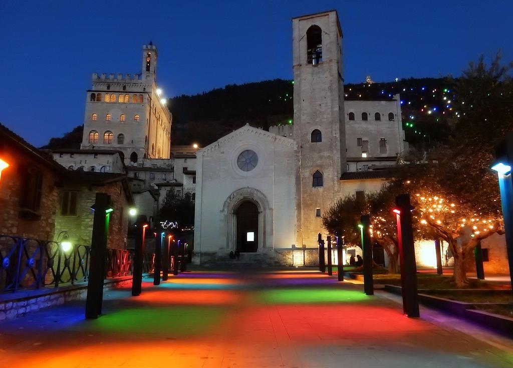 Hotel Tre Ceri Gubbio Eksteriør bilde