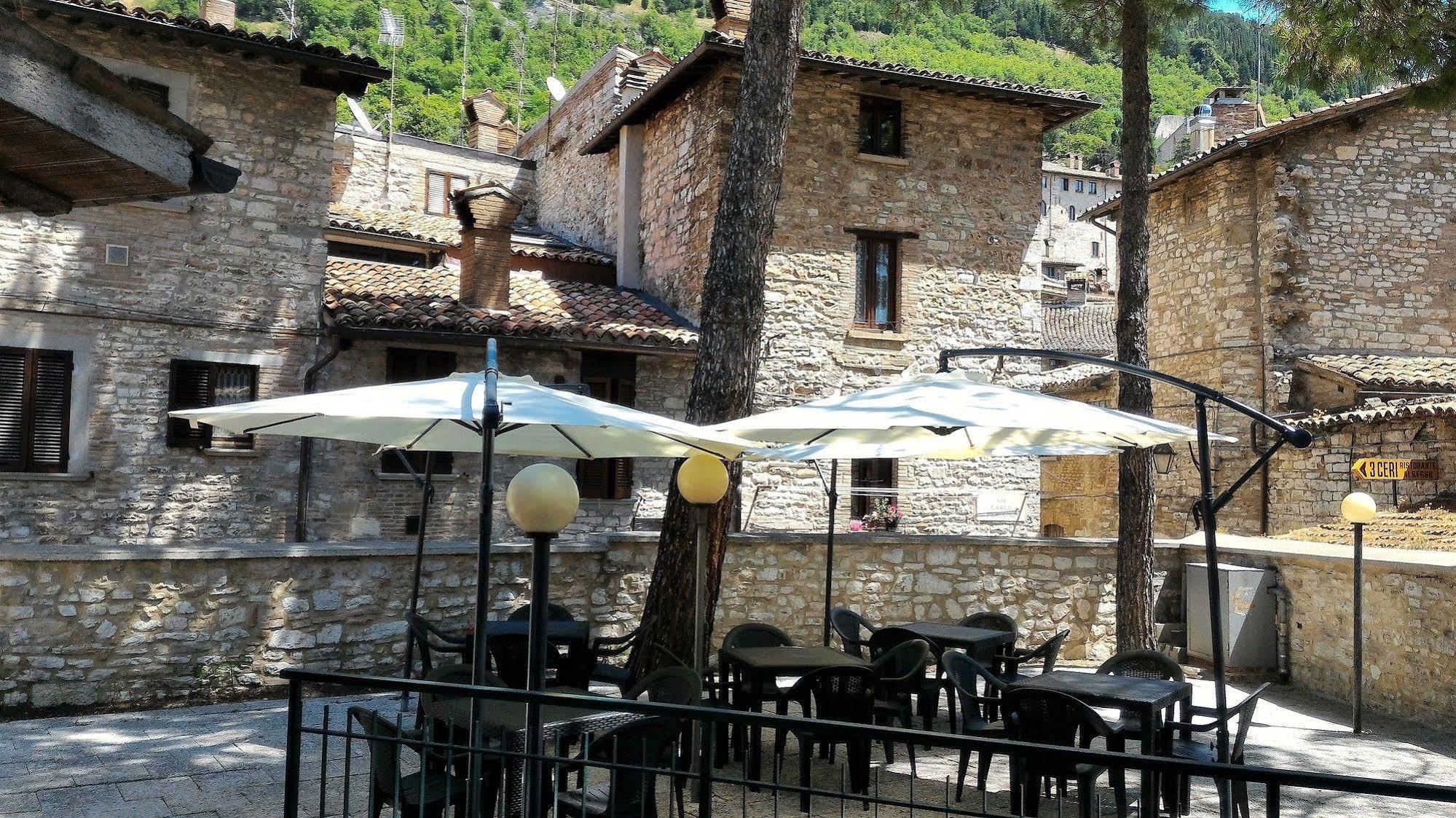 Hotel Tre Ceri Gubbio Eksteriør bilde