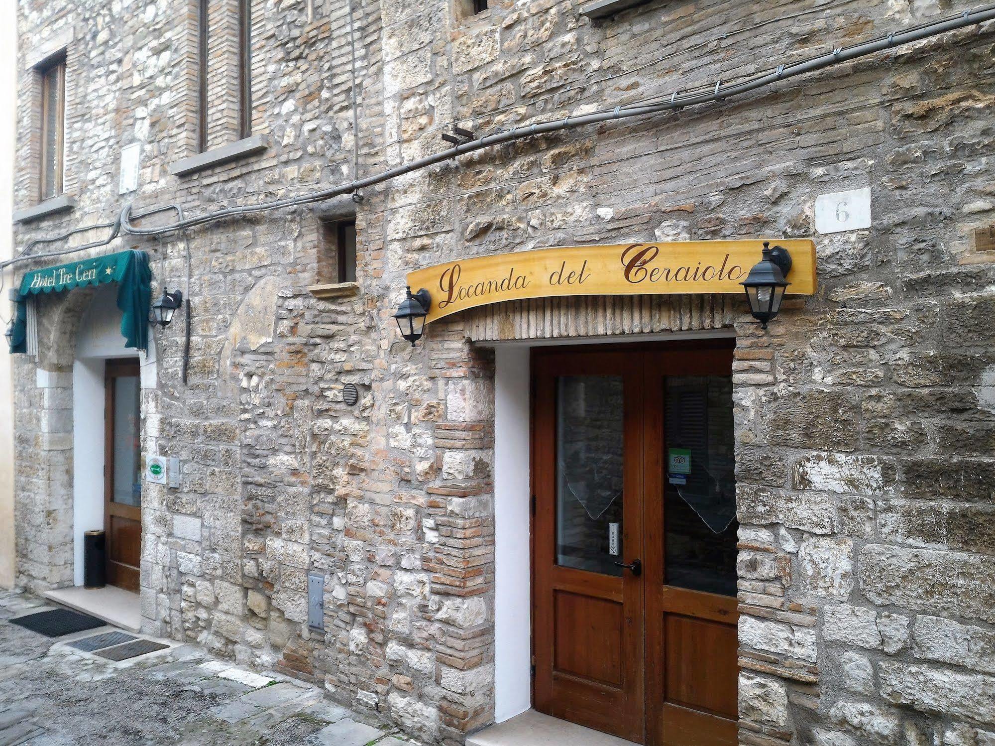 Hotel Tre Ceri Gubbio Eksteriør bilde